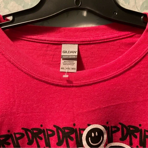 RED DRIP Graphic tee shirt - Picture 3 of 4